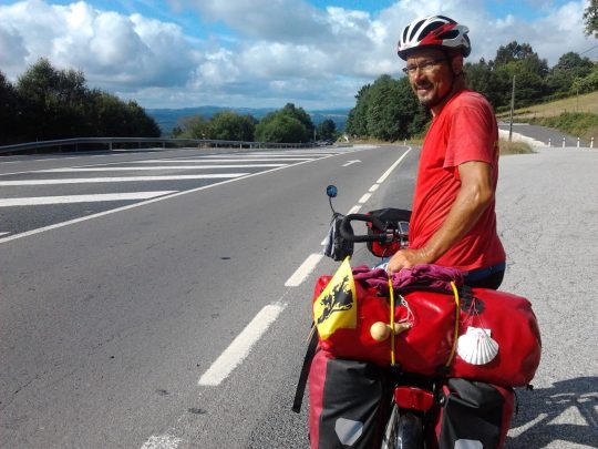 Fietsreis fietsbedevaart fietsblog reisverslag review Santiago de Compostela Camino del Norte