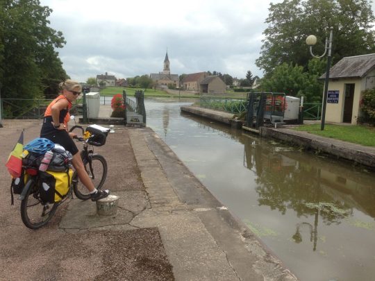 Fietsroute fietsreis fietsblog fietsverslag review fietsvakantie Loireroute canal latéral à la Loire