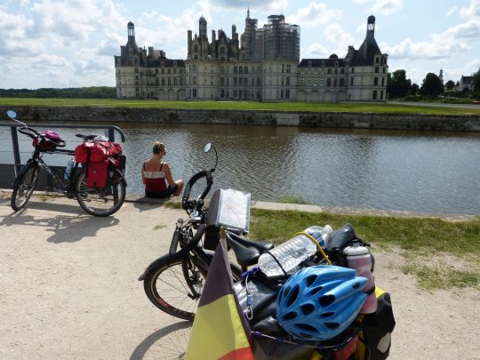 Fietsroute fietsreis fietsblog fietsverslag review fietsvakantie Loireroute Chambord
