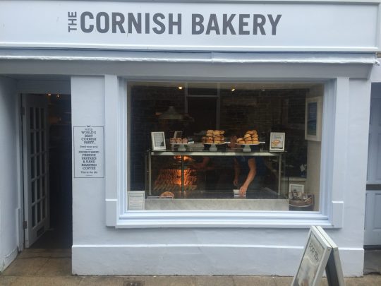 Fietsreis fietsblog Cornwall fietsvakantie review Padstow Cornisch bakery