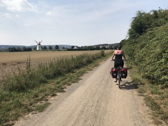 Fietsreis fietsblog review Weser weserradweg zandpad