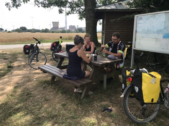 Fietsreis fietsblog review Weser weserradweg picknick