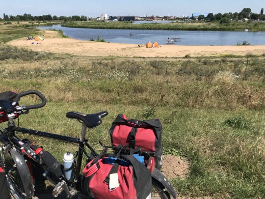 Fietsreis fietsblog review Weser weserradweg Bremen recreatiepark