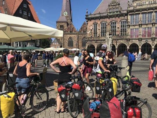Fietsreis fietsblog review Weser weserradweg Bremen fietsers