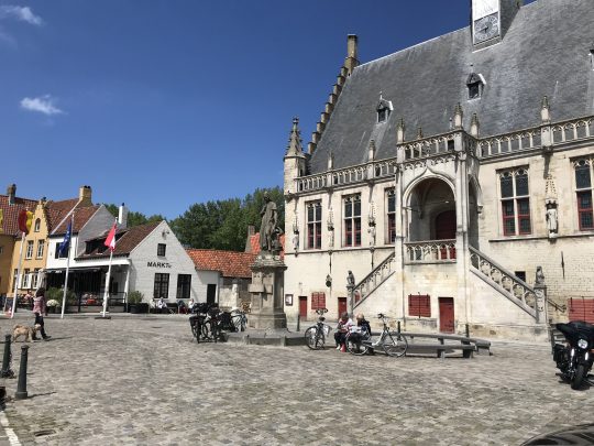 Fietsroute fietsblog Maerlant Damme fietsroute