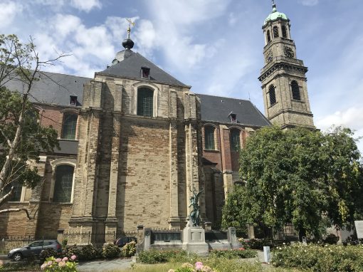 Fietsroute fietsblog Witkap Ninove barok abdijkerk