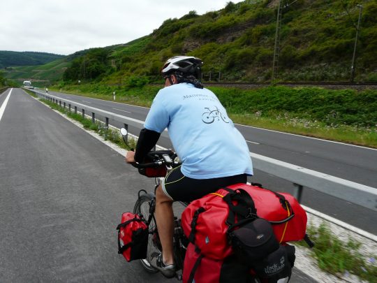 Fietsreis fietsroute review reisverslag fietsbedevaart Romereis