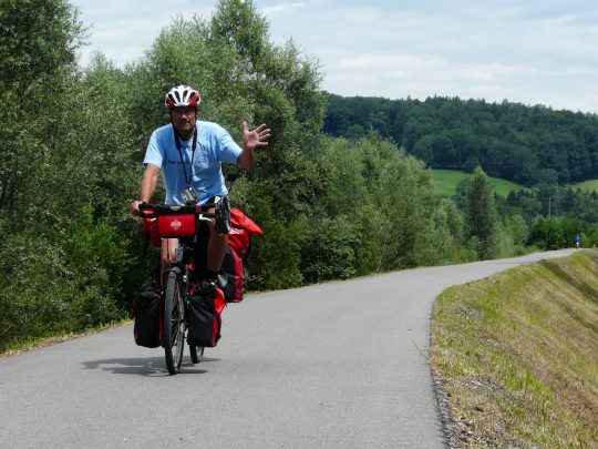 Fietsreis fietsroute review reisverslag fietsbedevaart Romereis