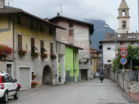 Fietsreis fietsroute review reisverslag fietsbedevaart Romereis Adige