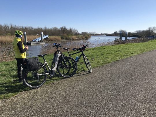 Fietsroute fietsblog review fietslus fietsverslagen jaagpad Schelde Appelsveer
