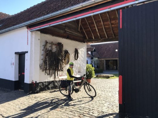 Fietsroute fietsblog review fietslus fietsverslagen hof van Boeygem