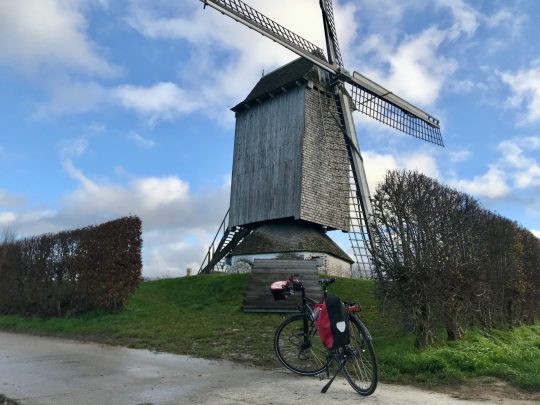 Fietsroute, fietsblog, review, Vlaamse Ardennen, Kerkem, Bossenaremolen, tukmolen