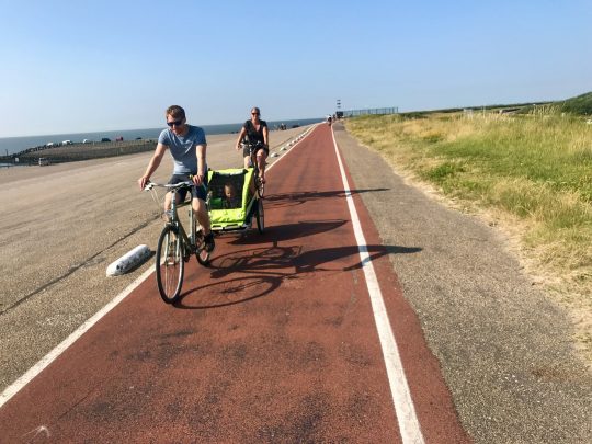 Fietsroute, fietsblog, review, fietsverslag, LF Kustroute, Zeeland, Brouwersdam