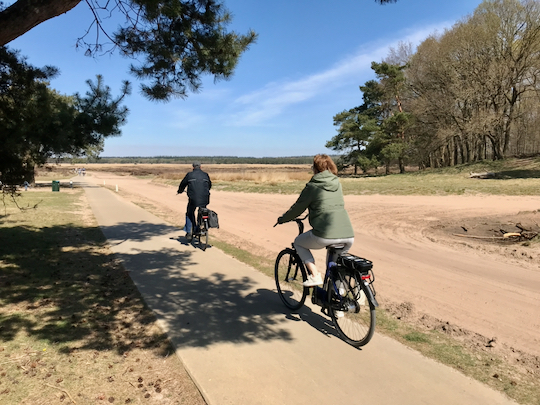 Fietsvakantie, fietsroute, fietsblog, review, Bilderberg Klavertje Vier, Veluwe, Ginkelse Heide