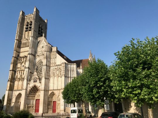 Fietsroute, fietsreis, fietsvakantie, fietsblog, review, fietsverslag, Tour de Bourgogne, Yonne, Auxerre, kathedraal Saint-Etienne