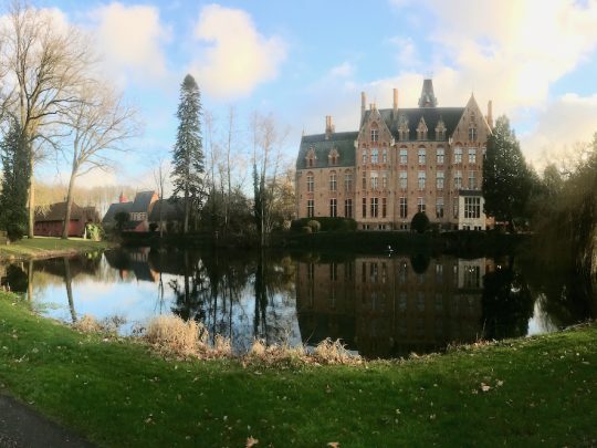 Fietsroute, fietstour, fietsuitstap, fietsblog, review, fietsverslag, Groene Gordel Brugge, Park en het Kasteel van Loppem