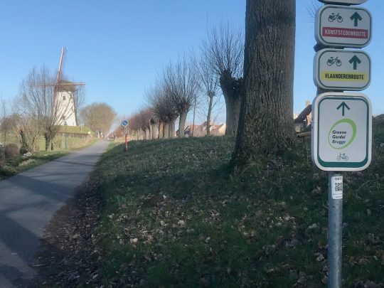 Fietsroute, fietstour, fietsuitstap, fietsblog, review, fietsverslag, Groene Gordel Brugge, Damme, Schellemolen