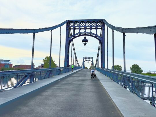 Fietsroute, fietstour, fietsuitstap, fietsblog, review, fietsverslag, Tour de Fries, Wilhelmshaven, Kaiser Wilhelm Brücke, Keizer Wilhelmbrug