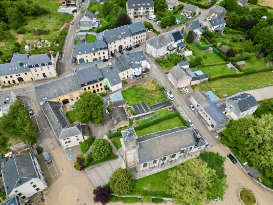 fietsblog, review, fietsverslag, fietsvakantie, fietstour, fietsroute, Le Pays d'Arlon, Le Belarel, Freylange, Vrilingen, St Paulinkerk