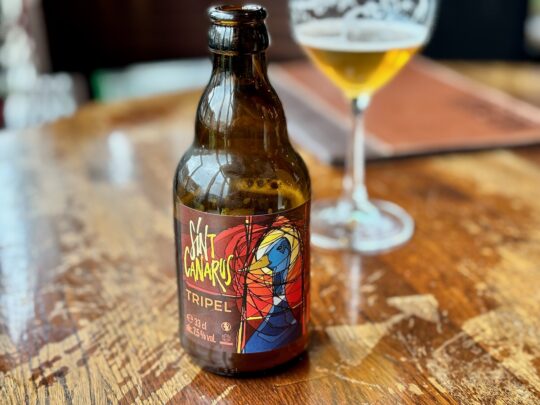 fietsblog, review, fietsverslag, fietsvakantie, fietstour, fietsroute, Deinze Bierfietsroute, Brouwerij Sint-Canarus, tripel, streekbier