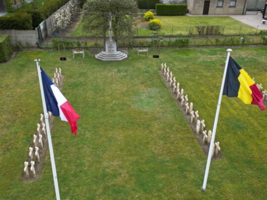 fietsblog, review, fietsverslag, fietsvakantie, fietstour, fietsroute, Deinze Bierfietsroute, Franse militaire begraafplaats van Machelen-aan-de-Leie