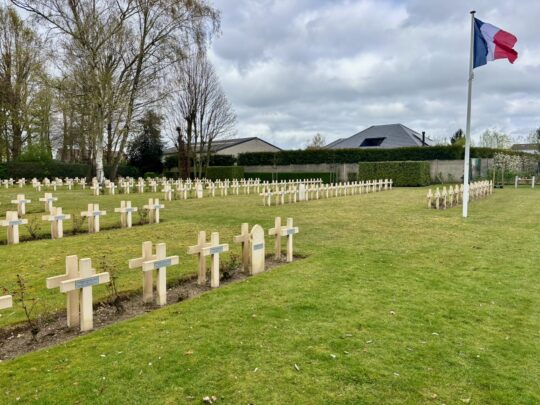 fietsblog, review, fietsverslag, fietsvakantie, fietstour, fietsroute, Deinze Bierfietsroute, Franse militaire begraafplaats van Machelen-aan-de-Leie