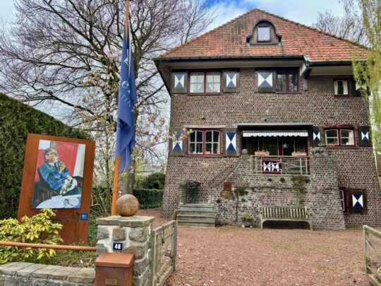 fietsblog, review, fietsverslag, fietsvakantie, fietstour, fietsroute, Deinze Bierfietsroute, Kunstatelier Martin Wallaert - Villa Ter Ide