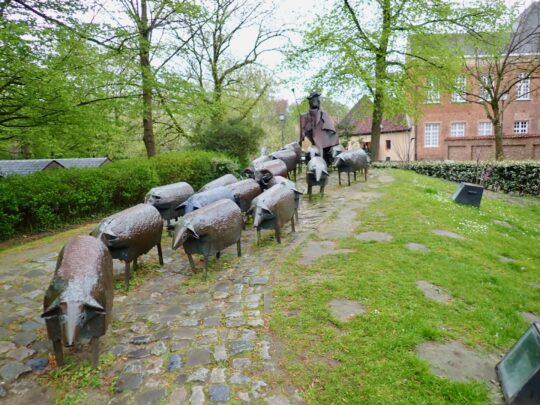 fietsblog, review, fietsverslag, fietsvakantie, fietstour, fietsroute, Pallieteren langs de Nete, Lier, Schapenkoppenmonument, Robert Schoofs