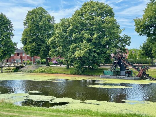 fietsblog, review, fietsverslag, fietsvakantie, fietstour, fietsroute, fietsreis, rondje Friesland, rondje Groningen, fietsen in Nederland, Delfzijl, pompgemaal
