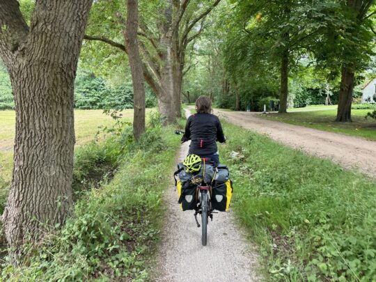 fietsblog, review, fietsverslag, fietsvakantie, fietstour, fietsroute, fietsreis, rondje Friesland, rondje Groningen, fietsen in Nederland, Noordlaren, Duinweg, Pieterpad, Noordlaarderbos