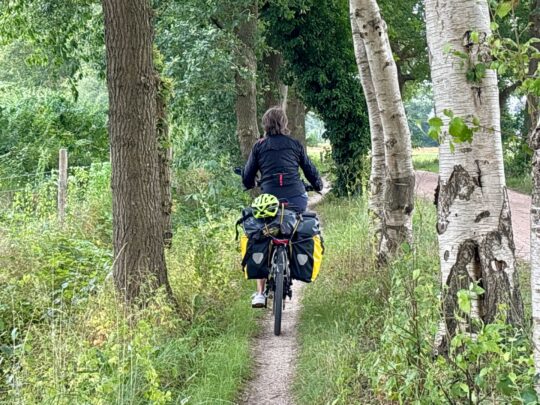 fietsblog, review, fietsverslag, fietsvakantie, fietstour, fietsroute, fietsreis, rondje Friesland, rondje Groningen, fietsen in Nederland, Noordlaren, Duinweg, Pieterpad, Noordlaarderbos