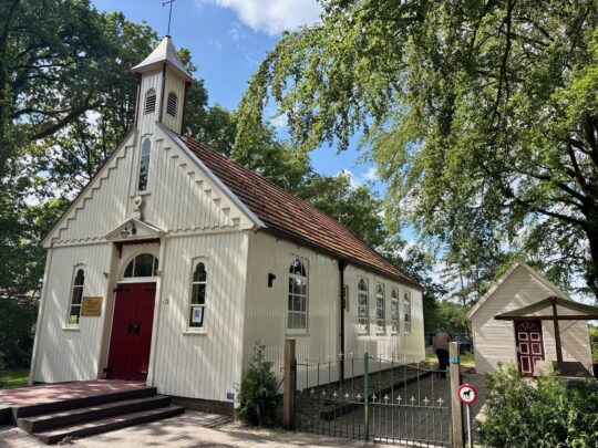 fietsblog, review, fietsverslag, fietsvakantie, fietstour, fietsroute, fietsreis, rondje Friesland, rondje Groningen, fietsen in Nederland, Drents-Friese Wold, Obadja kapel, Zorgvlied