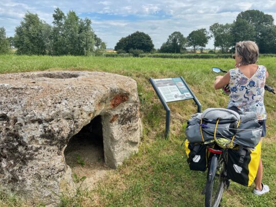 fietsblog, review, fietsverslag, fietsvakantie, fietstour, fietsroute, fietsreis, rondje Friesland, rondje Groningen, fietsen in Nederland, Tobruk Nieuwe Statenzijl